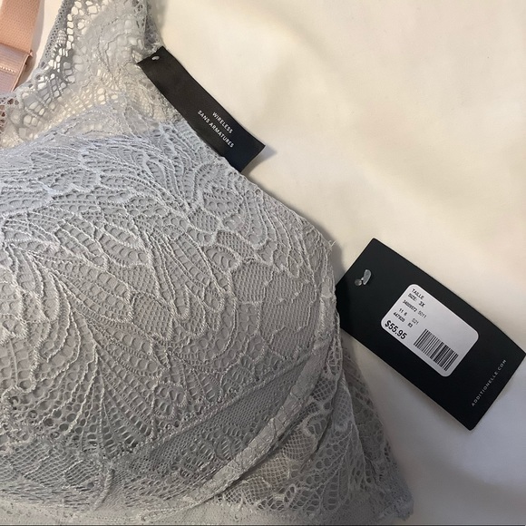 3X Deesse All-Over Lace wireless Padded Bralette - Picture 6 of 7